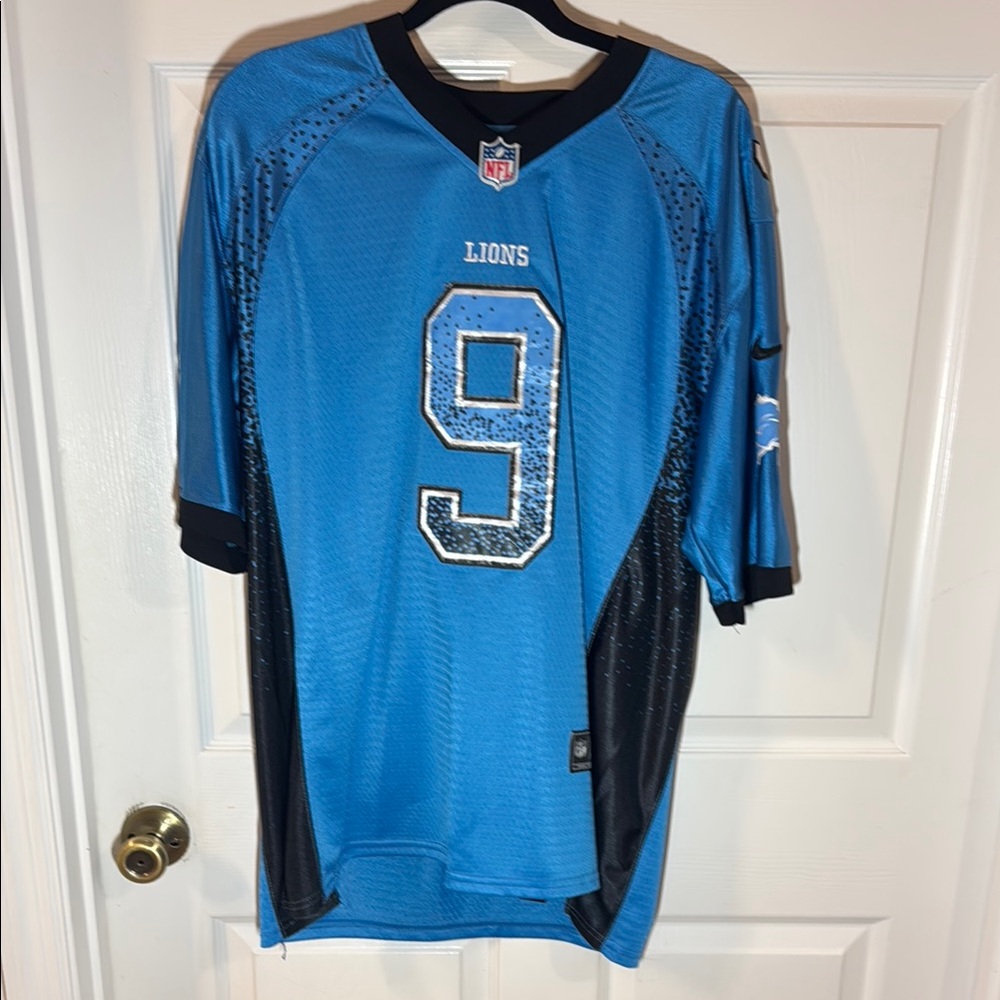 Blue NFL Lions Jersey
